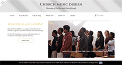 Desktop Screenshot of churchmusicdublin.org
